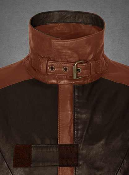 Brown Aiden Pearce Watch Dog Leather Trench Coat - LeatherCult