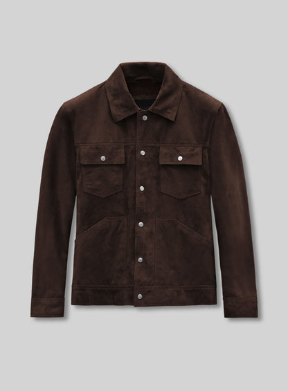 Brown Frodo Suede Leather Jacket