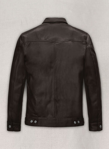 Brown Jeff Goldblum Leather Jacket #1 - LeatherCult