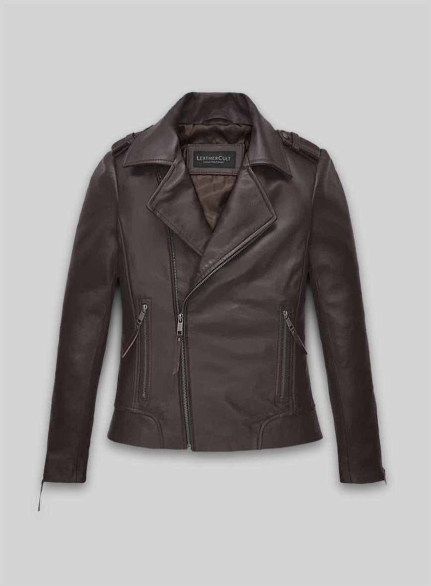 Brown Jennifer Aniston Leather Jacket