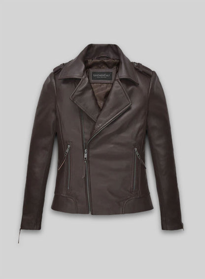 Brown Jennifer Aniston Leather Jacket