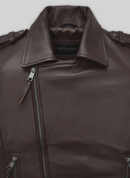 Brown Jennifer Aniston Leather Jacket