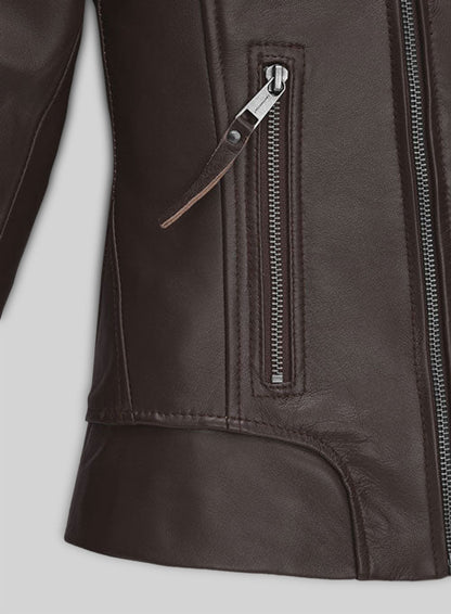 Brown Jennifer Aniston Leather Jacket