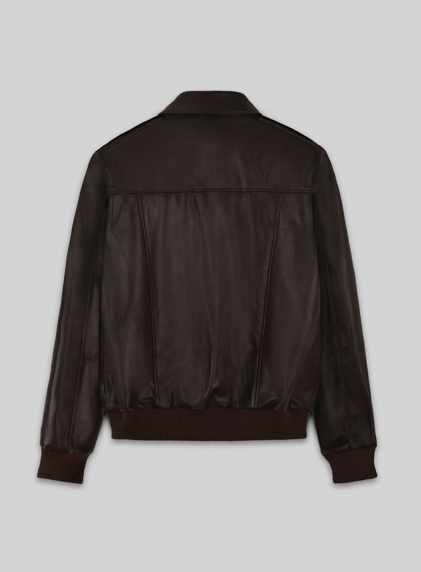 Brown Steve Carell Welcome to Marwen Bomber Leather Jacket