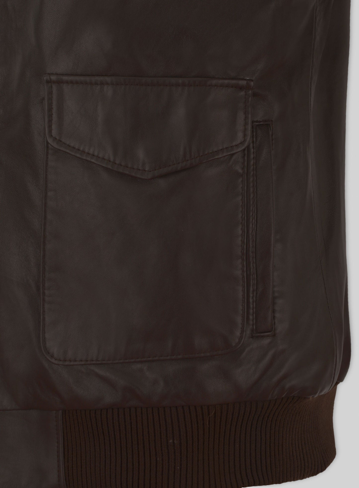 Brown Steve Carell Welcome to Marwen Bomber Leather Jacket