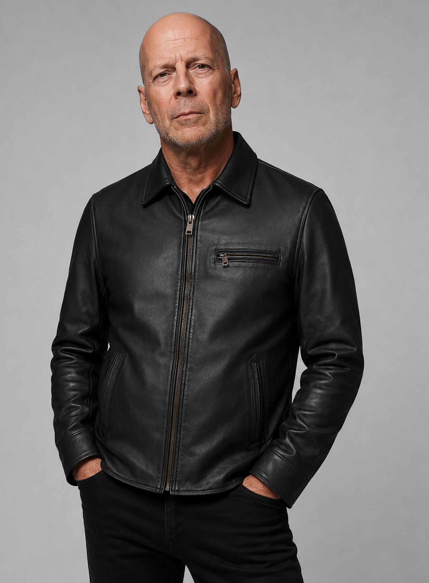 Bruce Willis Death Wish Leather Jacket