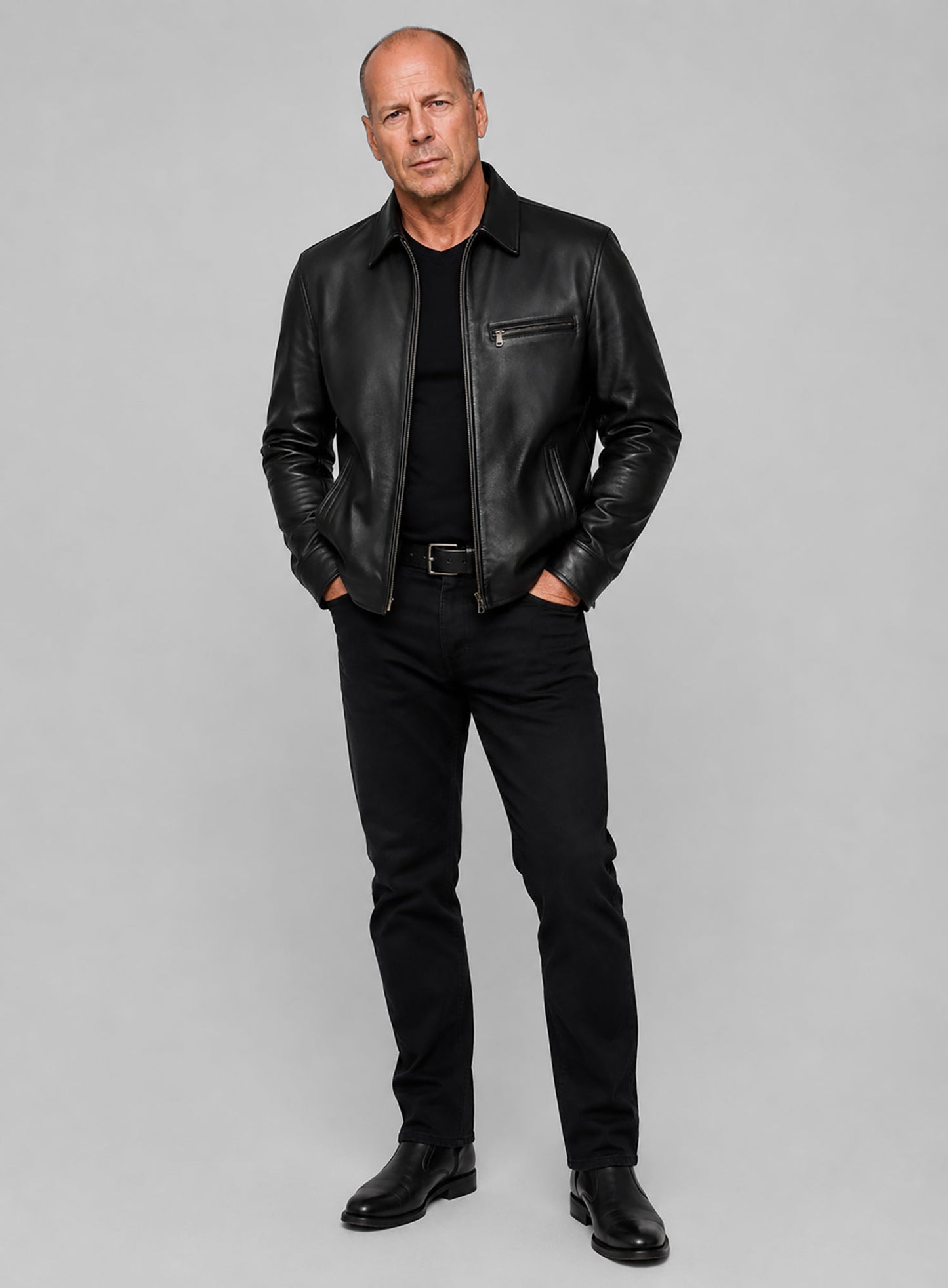 Bruce Willis Death Wish Leather Jacket