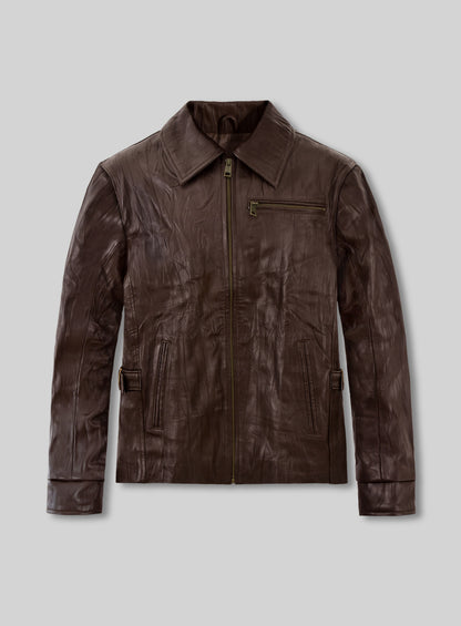 Bruce Willis Surrogates Leather Jacket