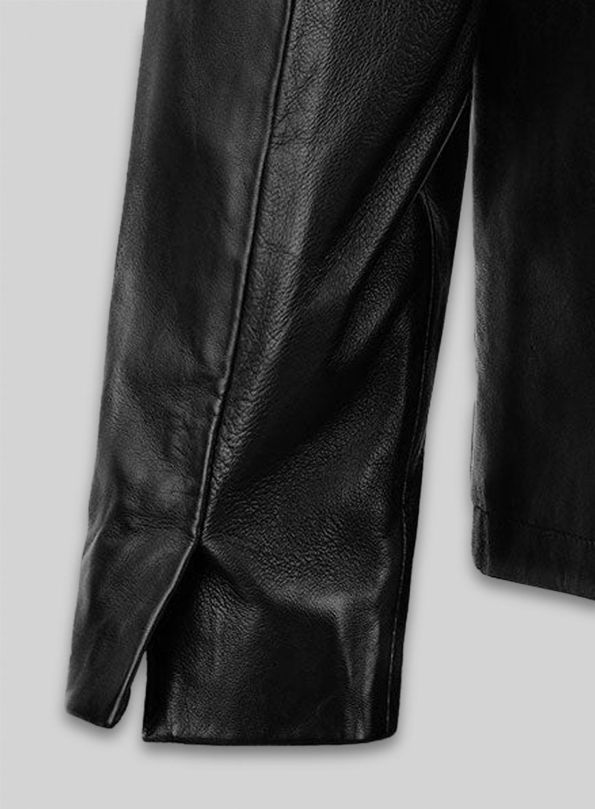 Bruce Springsteen Born to Run Autobiography Leather Trench Coat
