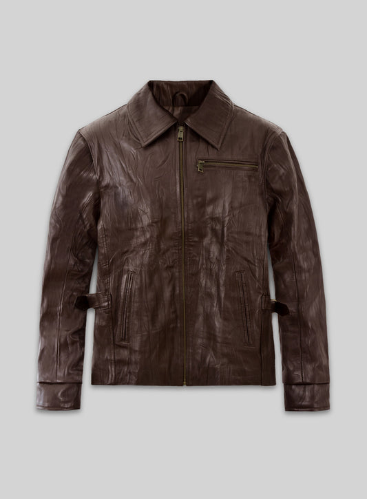 Bruce Willis Surrogates Leather Jacket