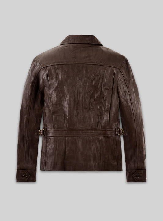 Bruce Willis Surrogates Leather Jacket