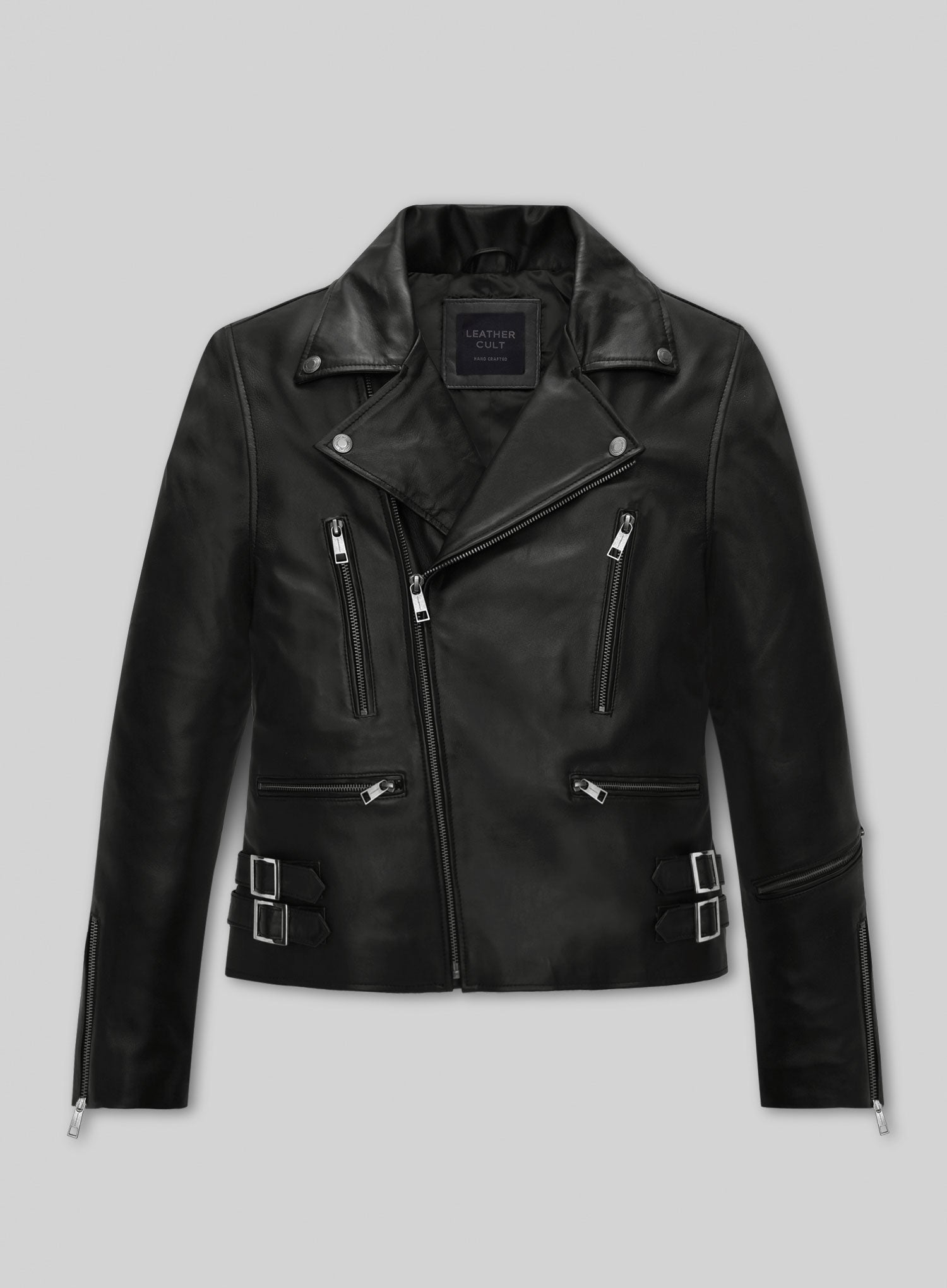Bruna Marquezine Blue Beetle Leather Jacket – LeatherCult