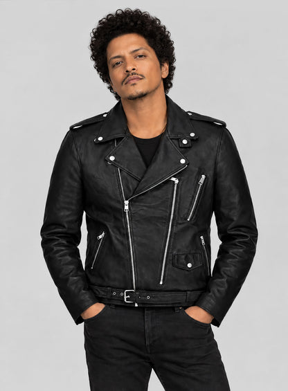 Bruno Mars Leather Jacket