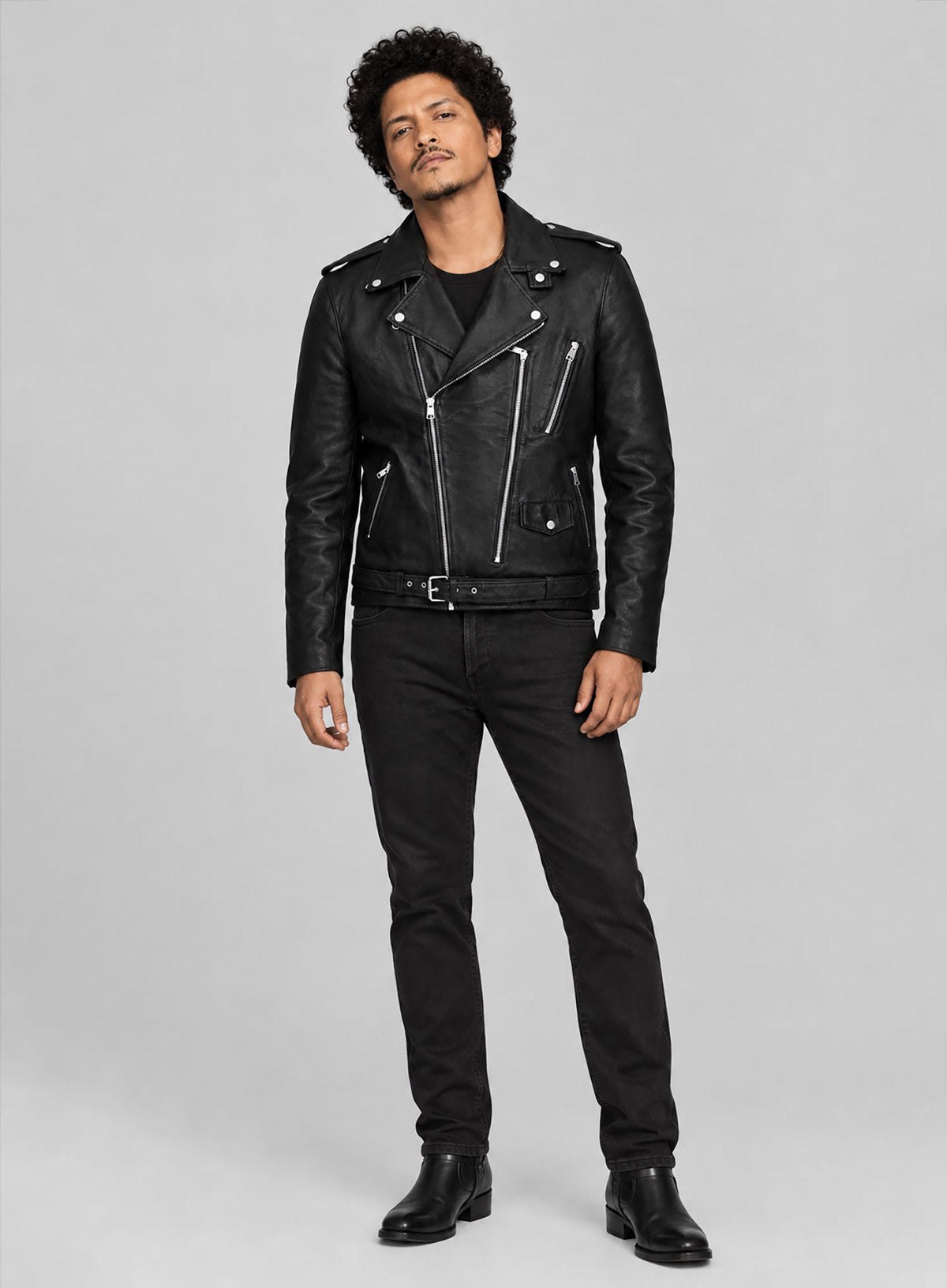 Bruno Mars Leather Jacket
