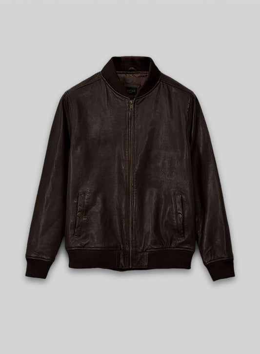 Brown Tom Cruise Leather Jacket #2
