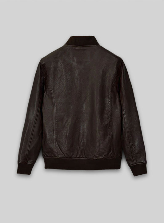 Brown Tom Cruise Leather Jacket #2