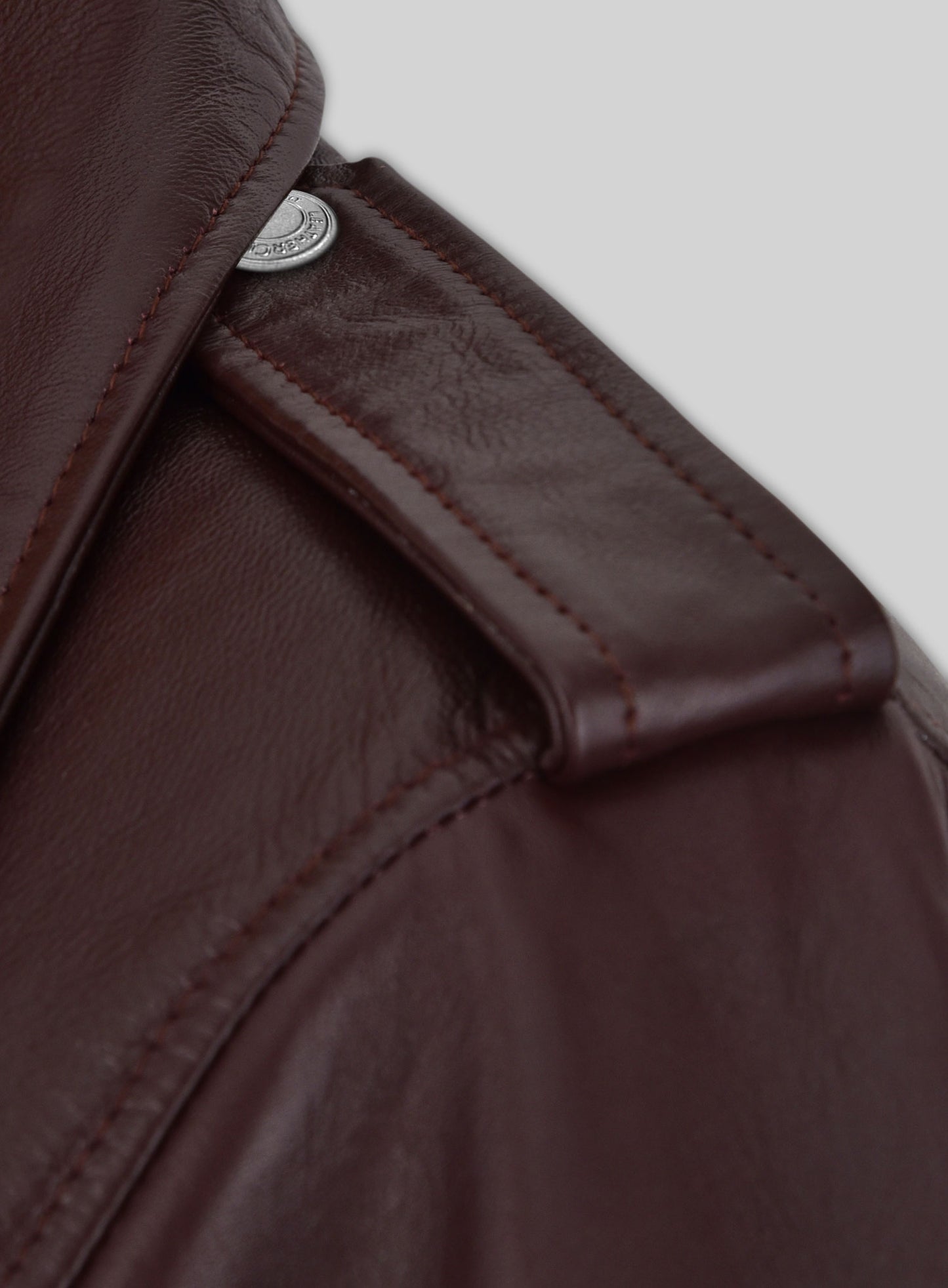 Burgundy Meghan Markle Leather Jacket