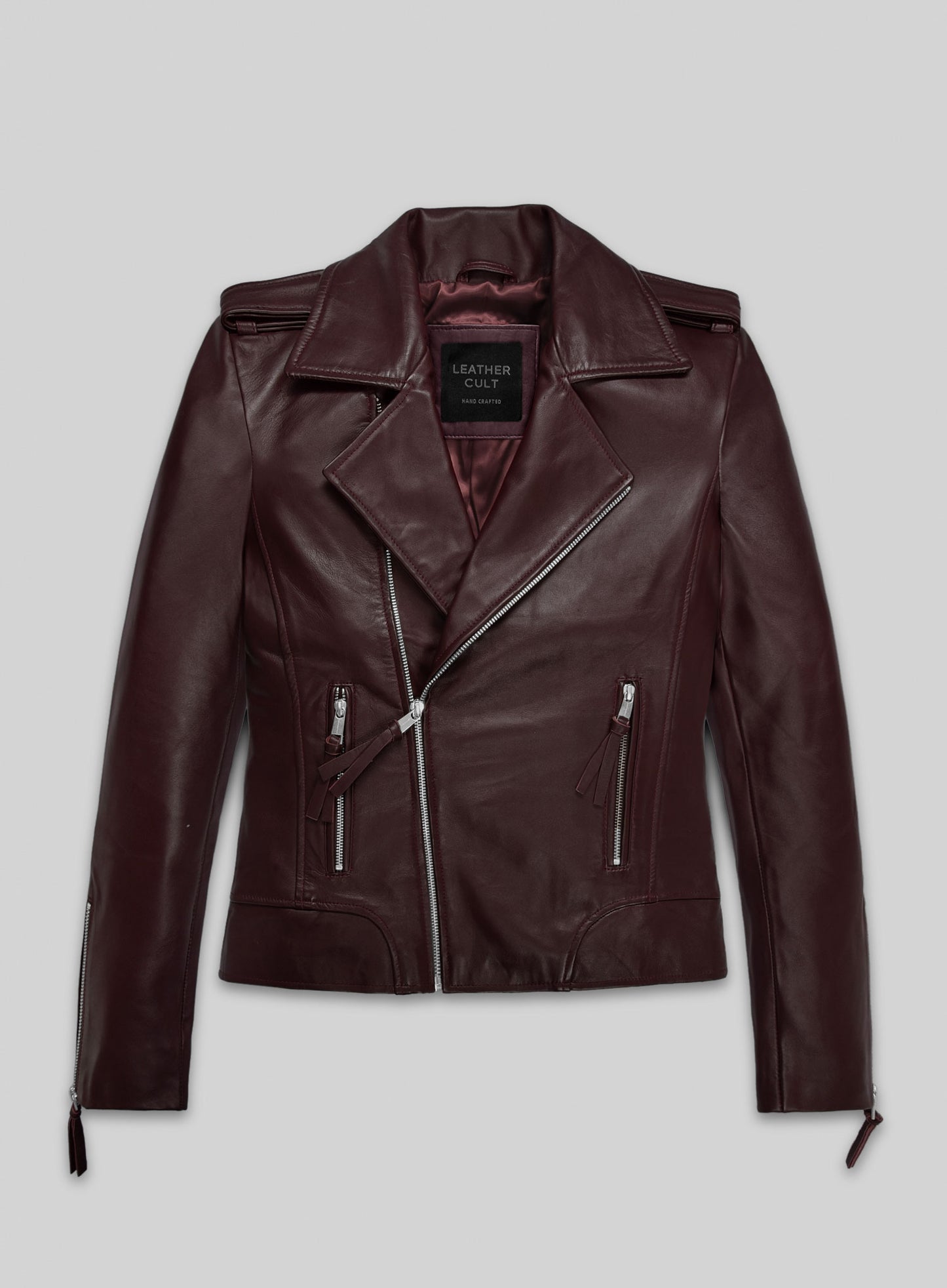 Burgundy Teenage Mutant Ninja Turtles 2 Megan Fox Jacket
