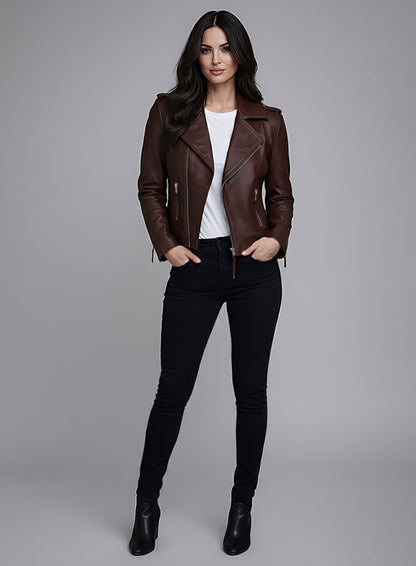 Burgundy Teenage Mutant Ninja Turtles 2 Megan Fox Jacket