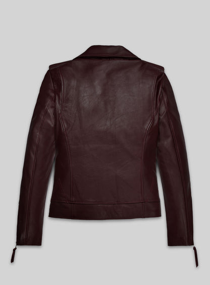 Burgundy Teenage Mutant Ninja Turtles 2 Megan Fox Jacket