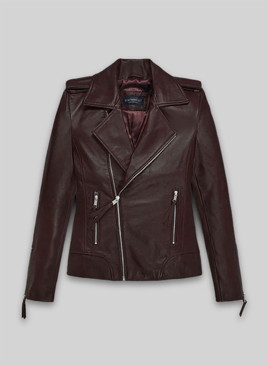 Burgundy Teenage Mutant Ninja Turtles 2 Megan Fox Jacket