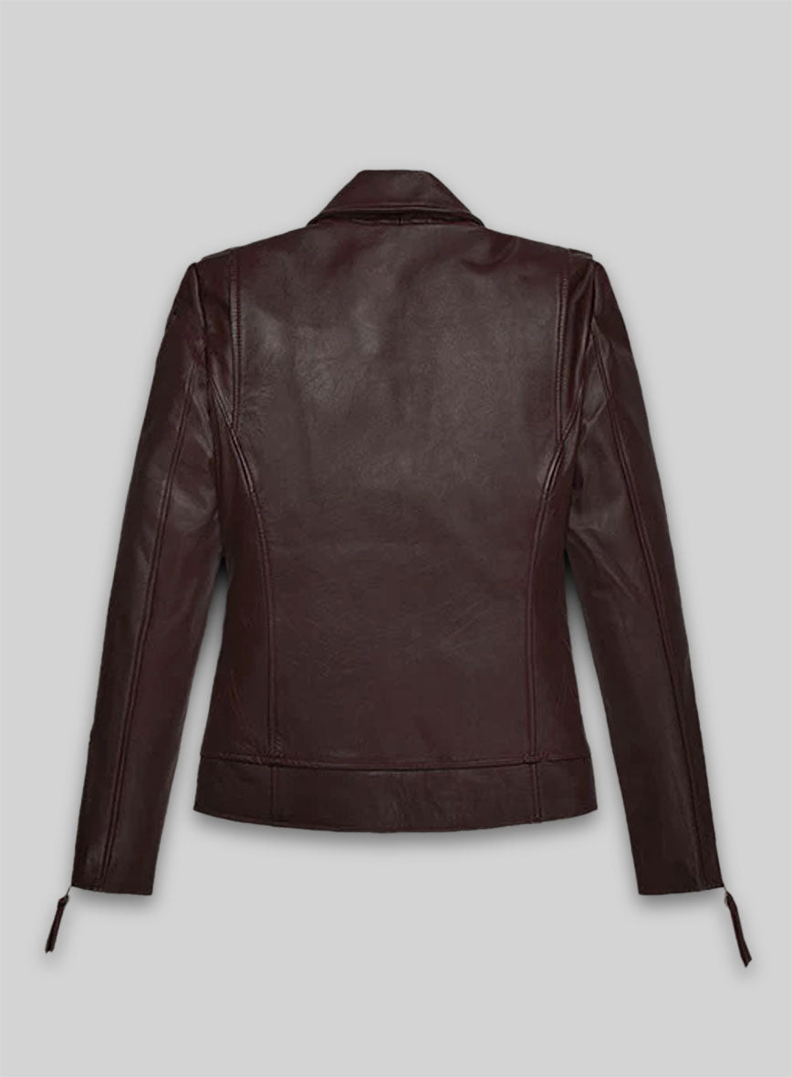 Burgundy Teenage Mutant Ninja Turtles 2 Megan Fox Jacket