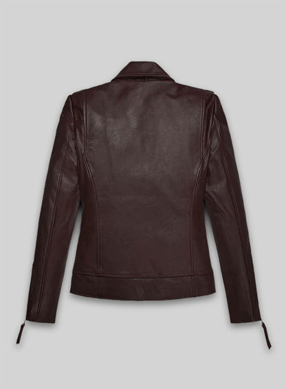 Burgundy Teenage Mutant Ninja Turtles 2 Megan Fox Jacket