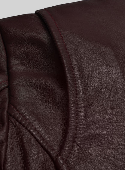Burgundy Teenage Mutant Ninja Turtles 2 Megan Fox Jacket