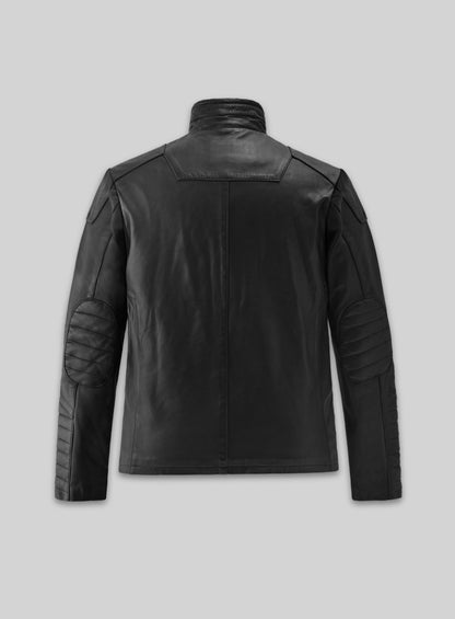 Cafe Racer Leather Jacket