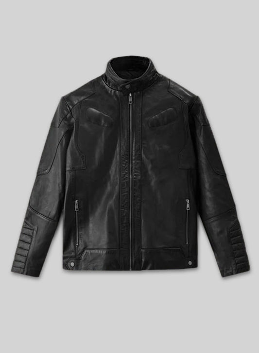 Cafe Racer Leather Jacket #2