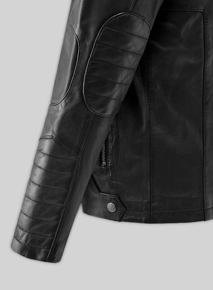Cafe Racer Leather Jacket #2