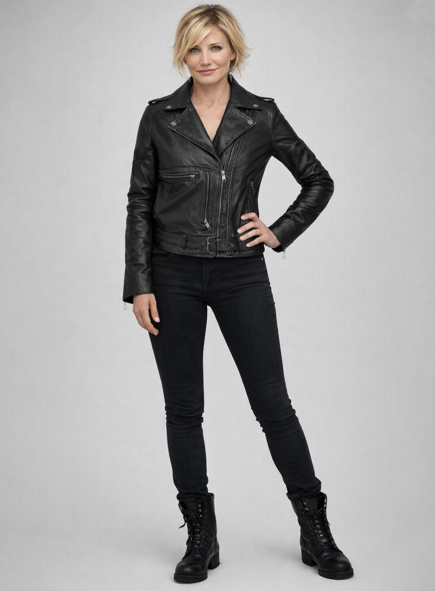 Cameron Diaz Annie Leather Jacket