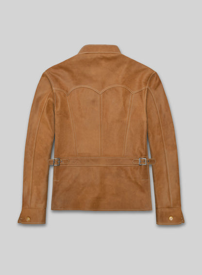 Canberra Tan Martin Lawrence Leather Jacket #2