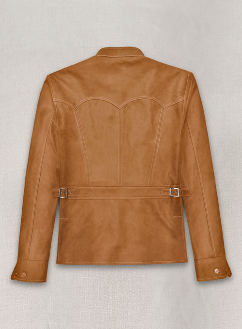 Canberra Tan Martin Lawrence Leather Jacket #2 - LeatherCult