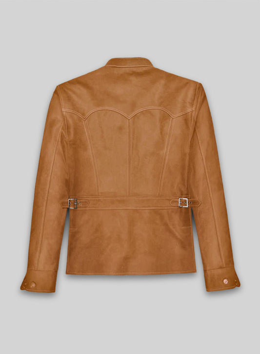 Canberra Tan Martin Lawrence Leather Jacket #2