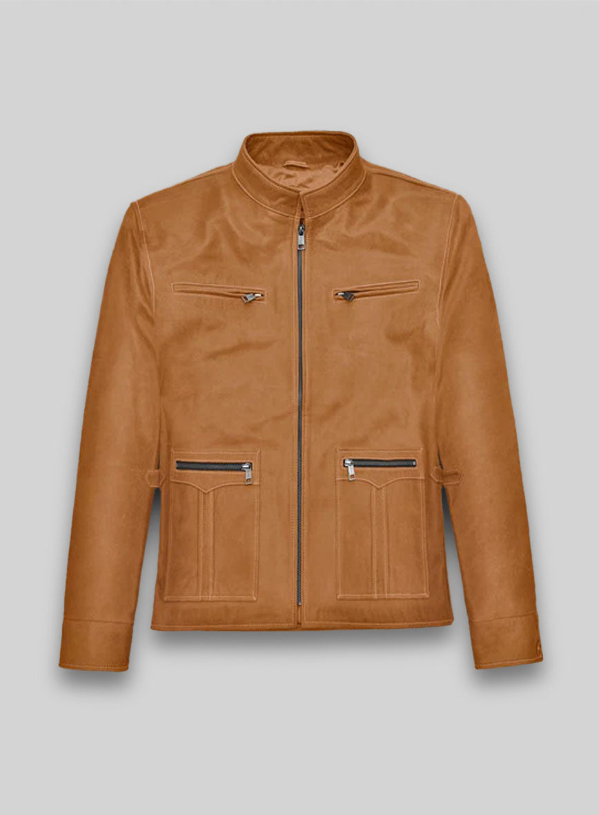 Canberra Tan Martin Lawrence Leather Jacket #2