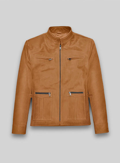 Canberra Tan Martin Lawrence Leather Jacket #2