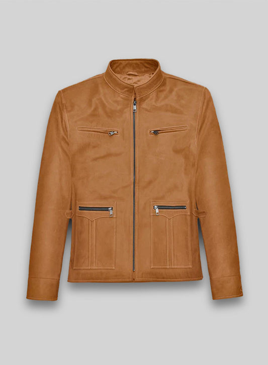Canberra Tan Martin Lawrence Leather Jacket #2