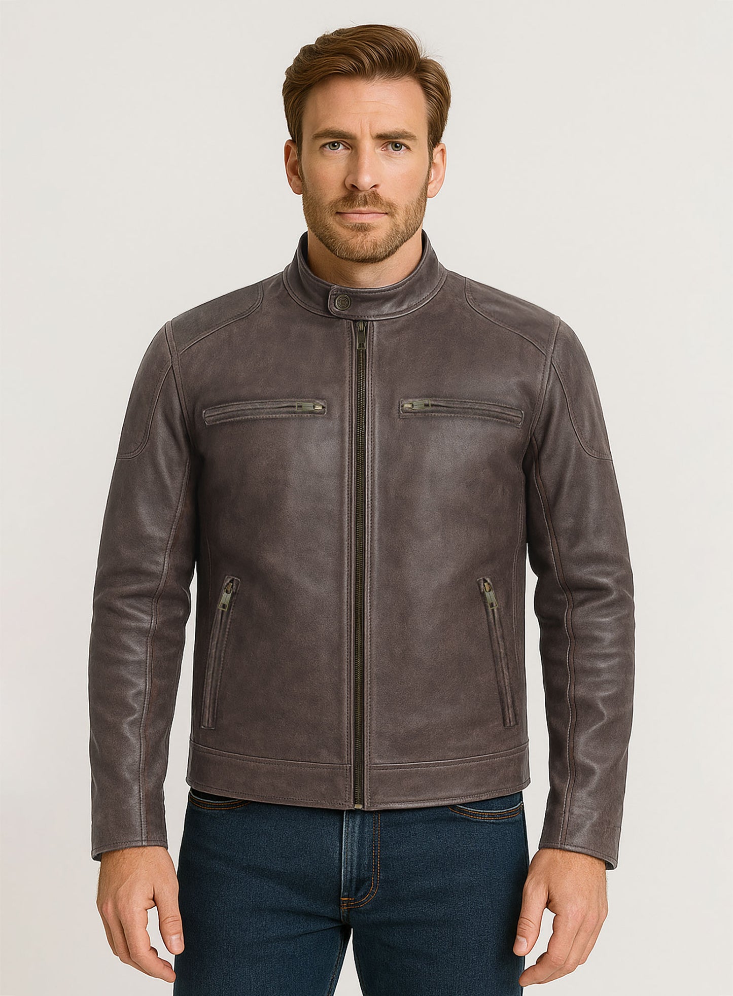 Captain America Civil War Chris Evans Leather Jacket