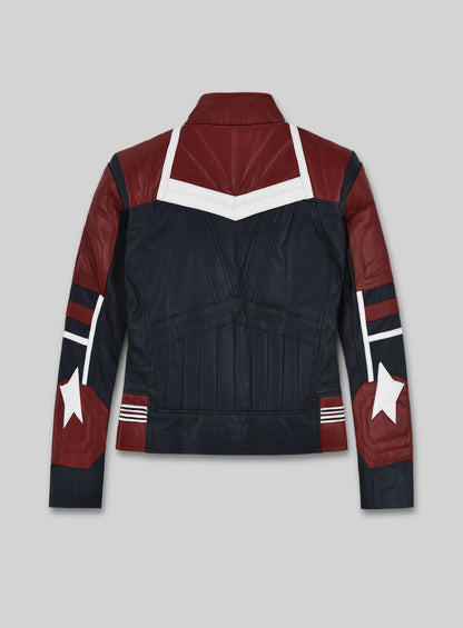 Captain Marvel Leather Jacket