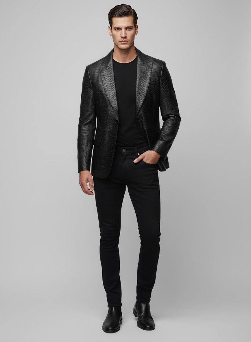 Catwalk Leather Blazer # 2