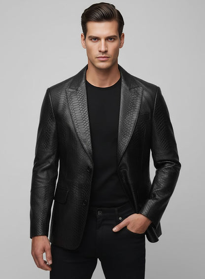 Catwalk Leather Blazer # 2