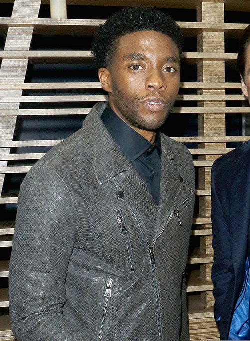 Chadwick Boseman Leather Jacket #1 - LeatherCult