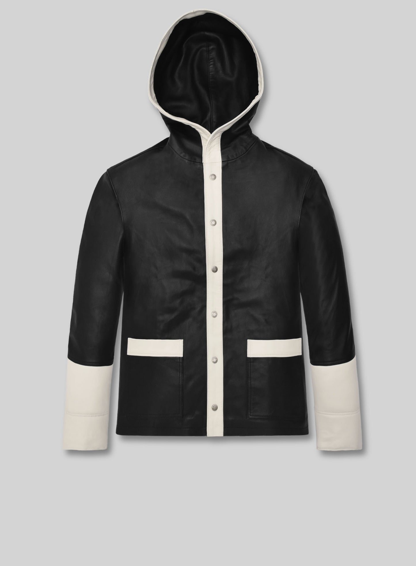 Champion's Knockout Hooded Leather Jacket