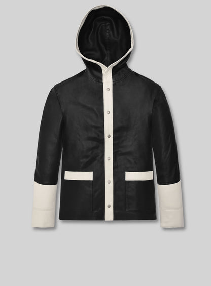 Champion's Knockout Hooded Leather Jacket