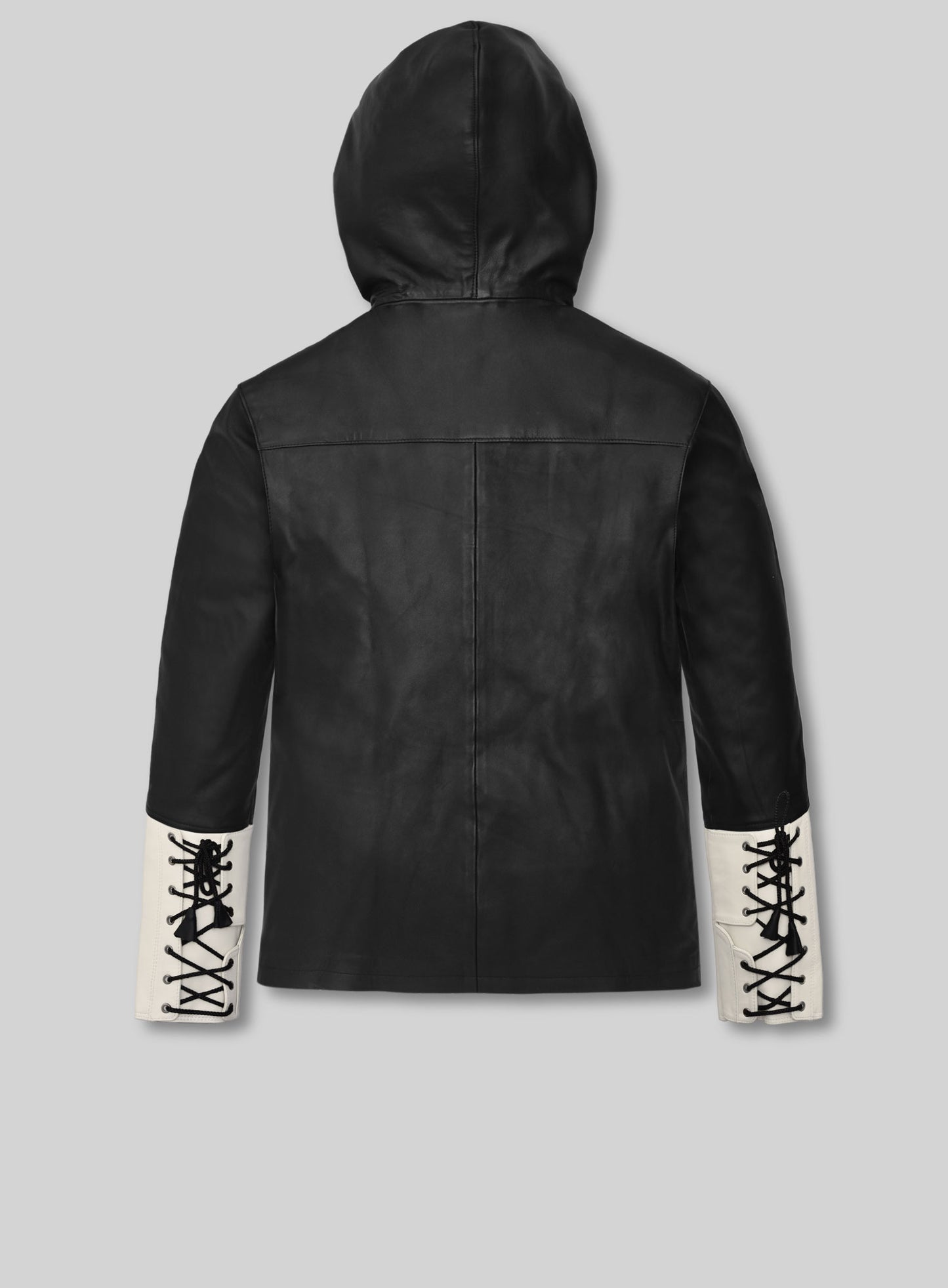 Champion's Knockout Hooded Leather Jacket