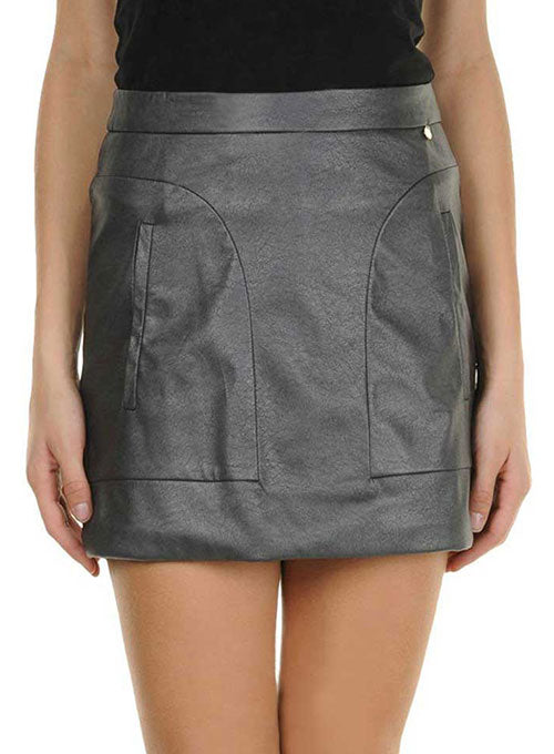 Charlene Leather Skirt - # 193 - LeatherCult