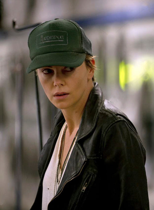 Charlize Theron Dark Places Leather Jacket - LeatherCult