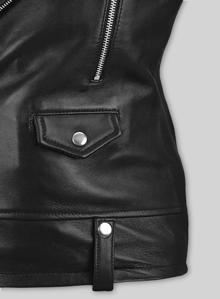 Charlize Theron Leather Jacket