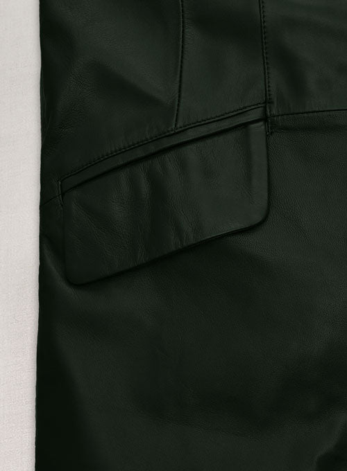 Chelsea Leather Long Coat - LeatherCult
